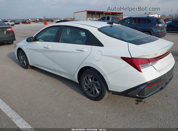 KMHLM4DJ8RU116768 2024 HYUNDAI ELANTRA HYBRID White უკანა მარცხენა