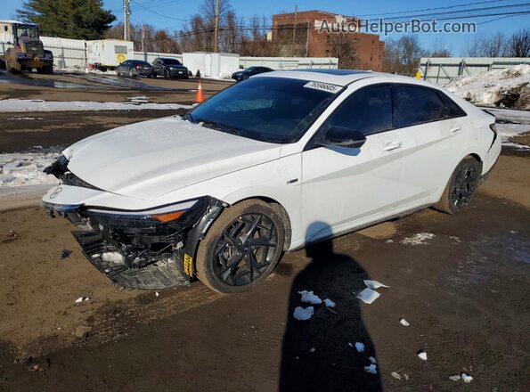 KMHLR4DF8TU111445 2026 HYUNDAI ELANTRA White Front left