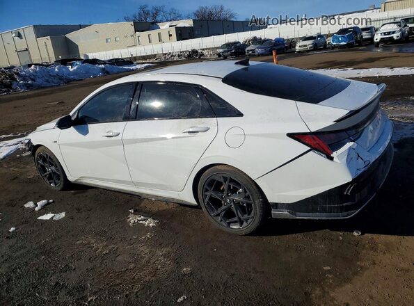 KMHLR4DF8TU111445 2026 HYUNDAI ELANTRA White Rear left