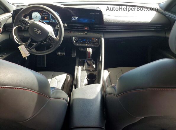 KMHLR4DF9RU795642 2024 HYUNDAI ELANTRA Gray Вид панелі приладів