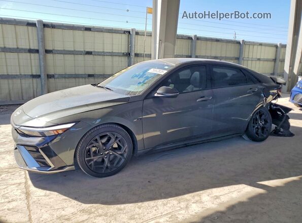 KMHLR4DF9RU795642 2024 HYUNDAI ELANTRA Gray Передня ліва чверть