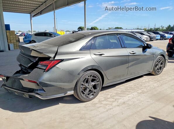 KMHLR4DF9RU795642 2024 HYUNDAI ELANTRA Gray Задня права чверть