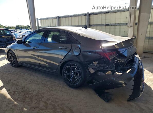 KMHLR4DF9RU795642 2024 HYUNDAI ELANTRA Gray Задня ліва чверть