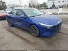 2021 Hyundai Elantra Sel Blue vin: KMHLS4AG0MU189950
