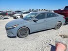 2021 Hyundai Elantra Sel Gray vin: KMHLS4AG2MU187178