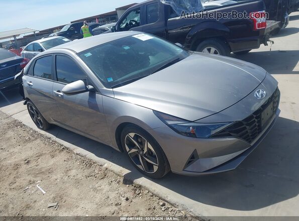KMHLS4AG3PU419386 2023 HYUNDAI ELANTRA Beige Przód prawy