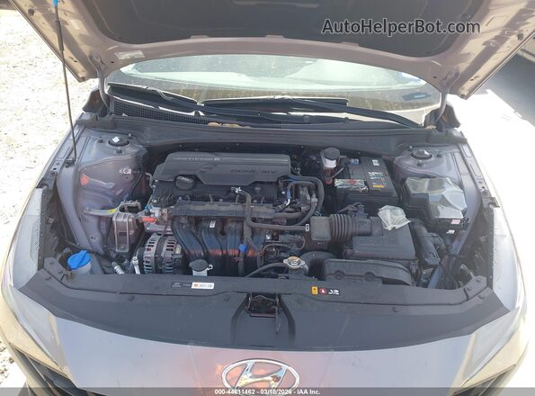 KMHLS4AG3PU419386 2023 HYUNDAI ELANTRA Beige Widok z tyłu