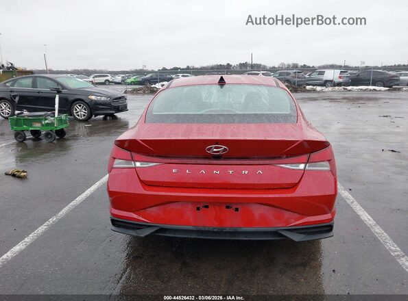 KMHLS4AG4NU293326 2022 HYUNDAI ELANTRA Red 