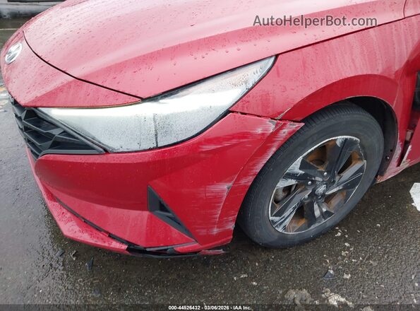 KMHLS4AG4NU293326 2022 HYUNDAI ELANTRA Red Вид спереду