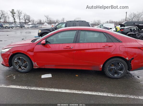 KMHLS4AG4NU293326 2022 HYUNDAI ELANTRA Red Панорамний вид салону 360°