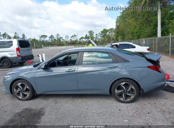 KMHLS4AG5PU441101 2023 HYUNDAI ELANTRA Gray Vista interior de 360 grados