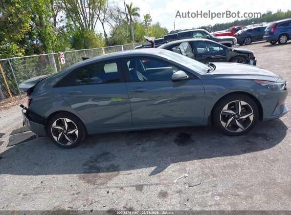 KMHLS4AG5PU441101 2023 HYUNDAI ELANTRA Gray Vista interior trasera
