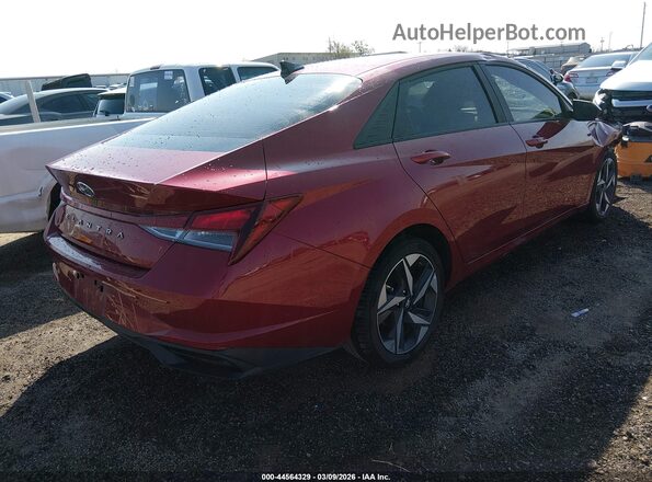 KMHLS4AG5PU618844 2023 HYUNDAI ELANTRA Red Tył prawy