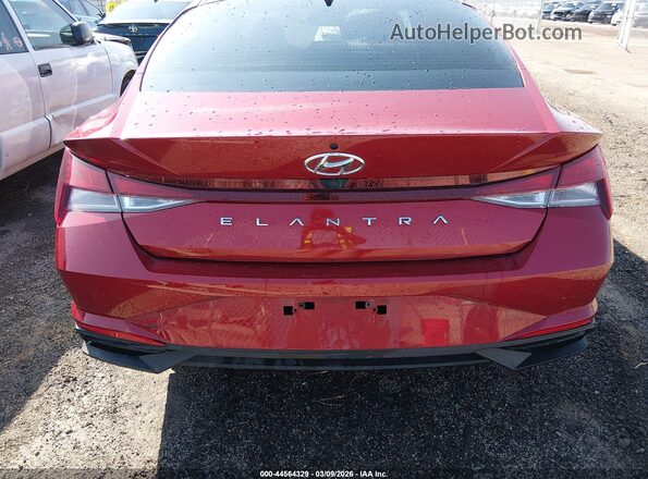 KMHLS4AG5PU618844 2023 HYUNDAI ELANTRA Red 