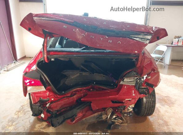 KMHLS4AG6PU463527 2023 HYUNDAI ELANTRA Красный Вид спереди
