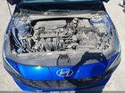 2023 Hyundai Elantra Sel Синий vin: KMHLS4AG9PU431137