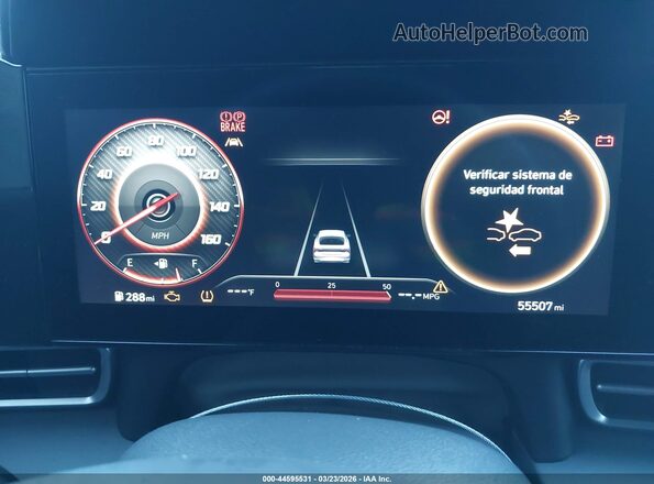 KMHLS4AGXPU442521 2023 HYUNDAI ELANTRA Gray Vista de los asientos traseros