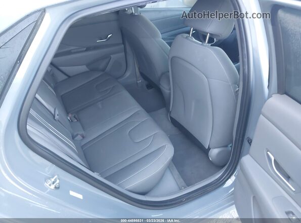 KMHLS4AGXPU442521 2023 HYUNDAI ELANTRA Gray Vista de la etiqueta del VIN