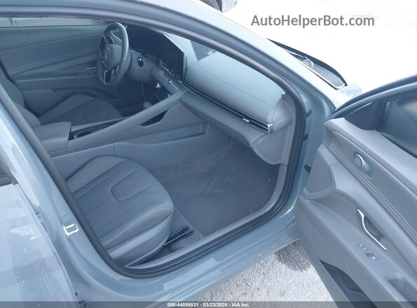 KMHLS4AGXPU442521 2023 HYUNDAI ELANTRA Gray Vista interior delantera