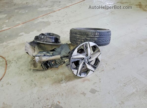 KMHLS4AGXPU506881 2023 HYUNDAI ELANTRA Синий Вид подкапотного пространства