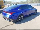 2024 Hyundai Elantra Sel Синий vin: KMHLS4DG0RU832428