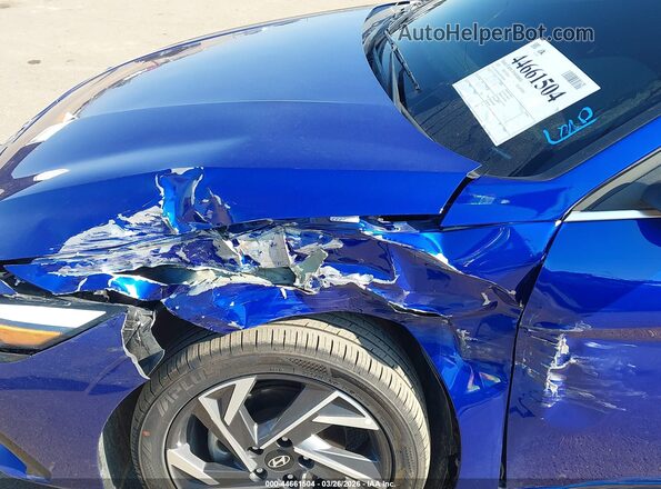 KMHLS4DG0RU832428 2024 HYUNDAI ELANTRA Синий Вид спереди