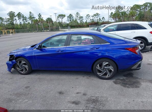 KMHLS4DG2RU815601 2024 HYUNDAI ELANTRA Синий 