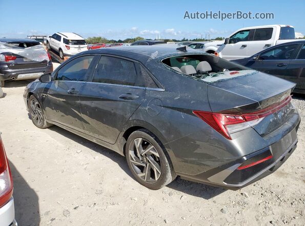 KMHLS4DG5RU822221 2024 HYUNDAI ELANTRA Gray უკანა მარცხენა