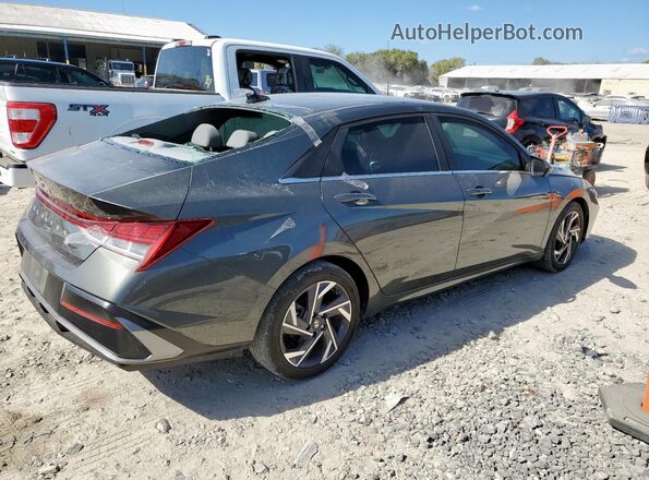KMHLS4DG5RU822221 2024 HYUNDAI ELANTRA Gray უკანა მარჯვენა