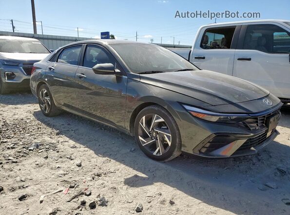 KMHLS4DG5RU822221 2024 HYUNDAI ELANTRA Gray წინა მარჯვენა