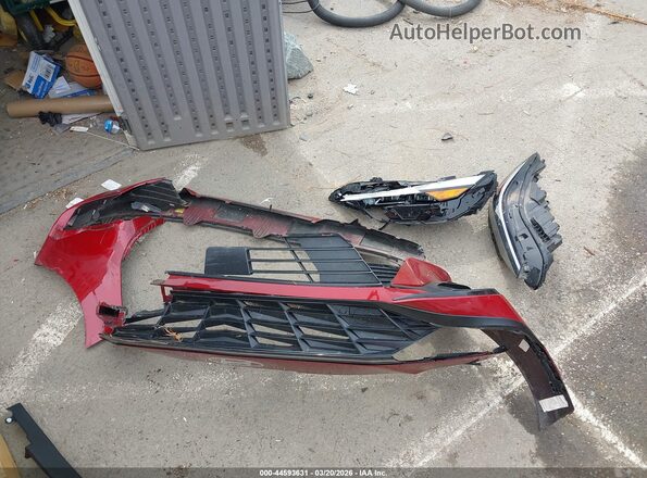 KMHLS4DG6RU708888 2024 HYUNDAI ELANTRA Red Widok zestawu wskaźników