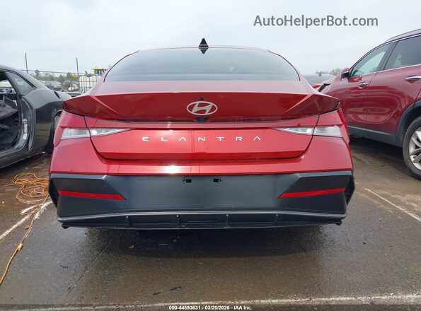 KMHLS4DG6RU708888 2024 HYUNDAI ELANTRA Red 