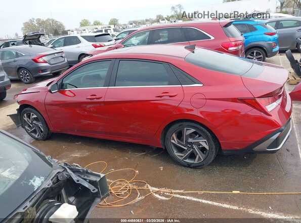 KMHLS4DG6RU708888 2024 HYUNDAI ELANTRA Red 