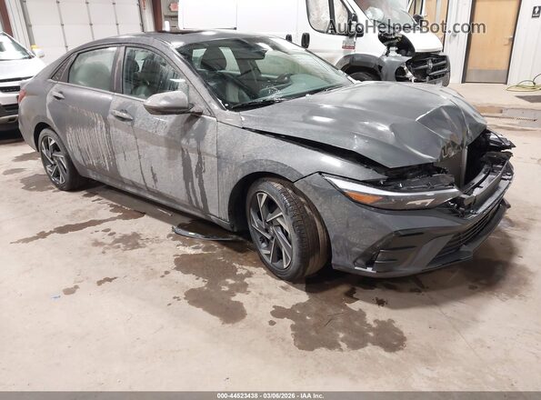 KMHLS4DG6SU031007 2025 HYUNDAI ELANTRA Gray Front right