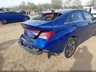 2024 Hyundai Elantra Sel Синий vin: KMHLS4DG7RU733878