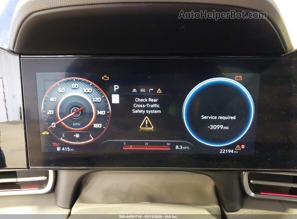 KMHLS4DG7RU814606 2024 HYUNDAI ELANTRA Синий Вид задних сидений