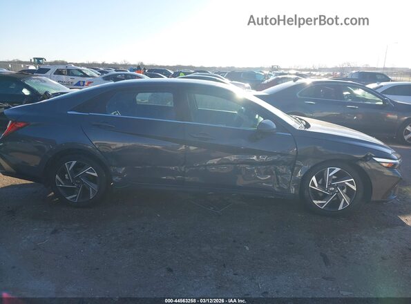KMHLS4DG8RU771023 2024 HYUNDAI ELANTRA Gray Вид салону спереду