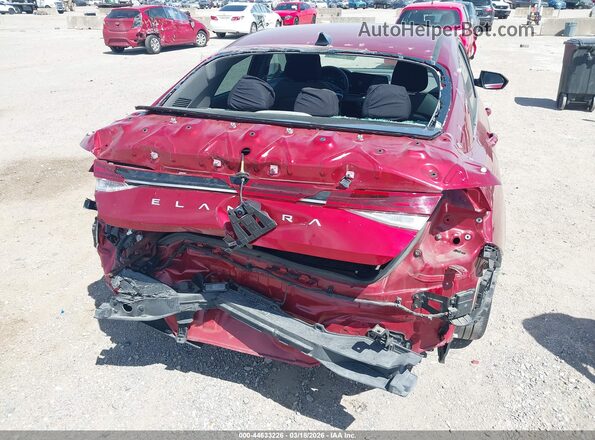 KMHLS4DG8RU791319 2024 HYUNDAI ELANTRA Красный Вид спереди