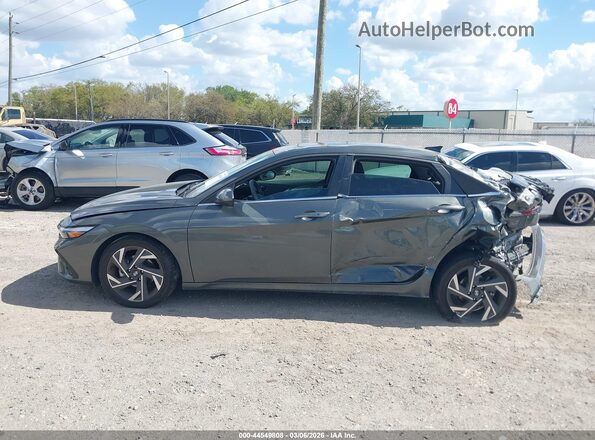 KMHLS4DG8SU943069 2025 HYUNDAI ELANTRA Серый Панорамный вид салона 360°