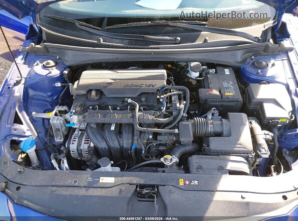 KMHLS4DGXSU031852 2025 HYUNDAI ELANTRA Blue Widok z tyłu