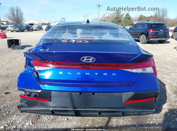 KMHLS4DGXSU031852 2025 HYUNDAI ELANTRA Blue 