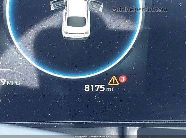 KMHLS4DGXSU031852 2025 HYUNDAI ELANTRA Blue 