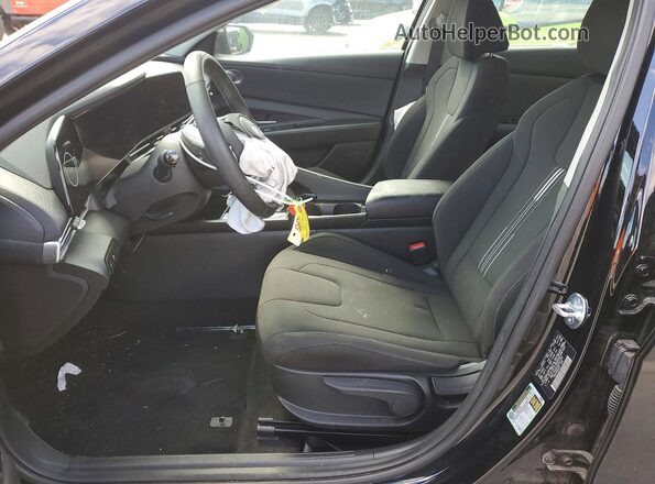 KMHLS4DGXSU907335 2025 HYUNDAI ELANTRA Black Vista interior delantera