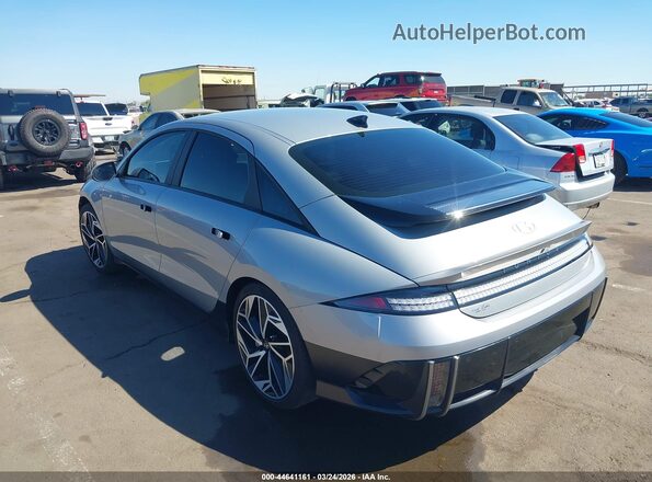KMHM34AA4RA075956 2024 HYUNDAI IONIQ 6 Серебряный Задняя левая четверть