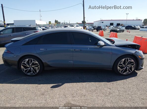 KMHM34AA4SA090897 2025 HYUNDAI IONIQ 6 Gray უკანა სალონის ხედი