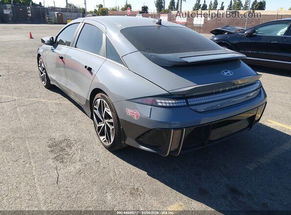 KMHM34AA4SA090897 2025 HYUNDAI IONIQ 6 Gray უკანა მარცხენა