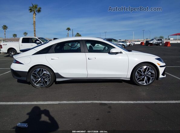 KMHM34AC2SA093346 2025 HYUNDAI IONIQ 6 White Вид щитка приладів