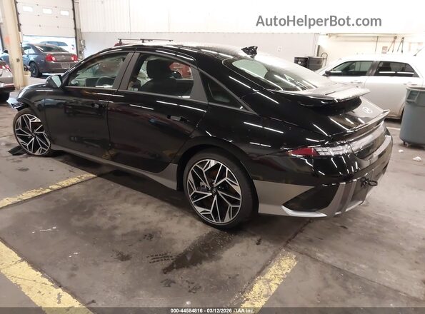 KMHM34AC4PA022933 2023 HYUNDAI IONIQ 6 Black Rear left