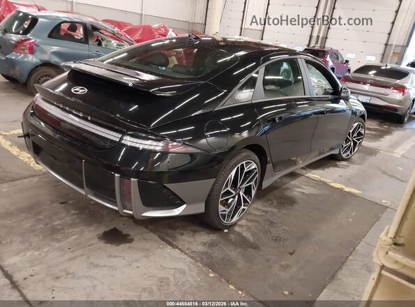 KMHM34AC4PA022933 2023 HYUNDAI IONIQ 6 Black Rear right