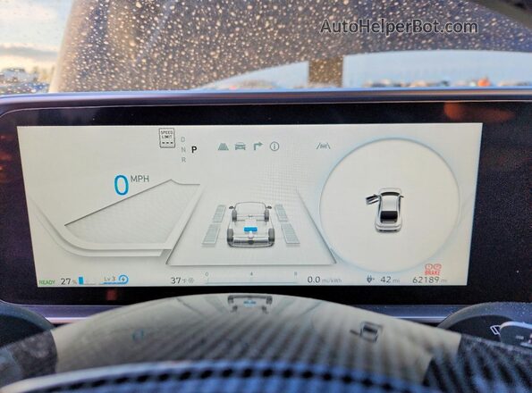 KMHM34AC6PA034548 2023 HYUNDAI IONIQ Черный Вид щитка приборов